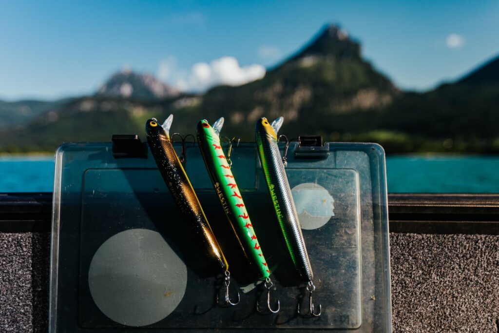 Wobbler sind bereit für den Fisch