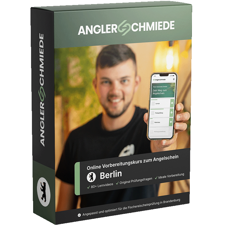 Anglerschmiede Angelscheinkurs Berlin Produktbox Transparent