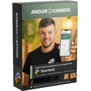 Anglerschmiede Angelscheinkurs Saarland Produktbox Transparent