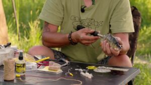 Vorfachbau für Köderfisch