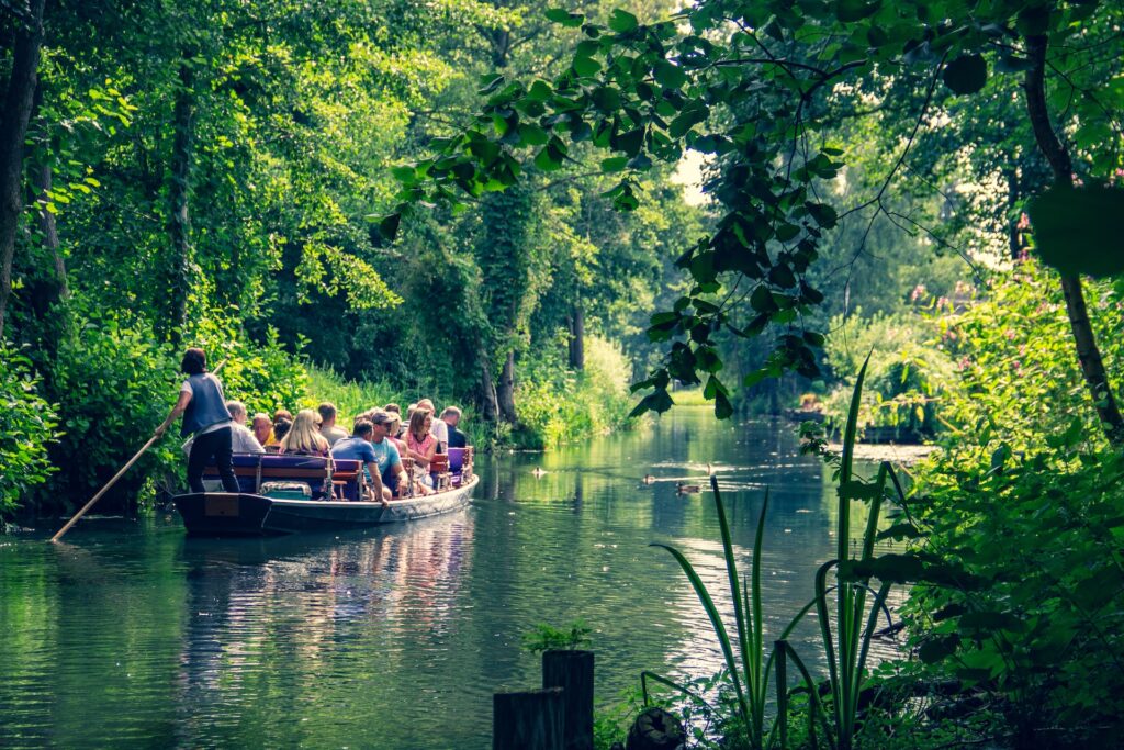 Der Spreewald in Brandenburg